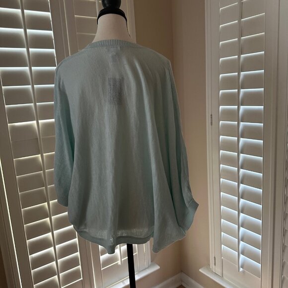 Beautiful Light Blue J. Jill Shrug Cardi - SIZE L - NEW - Picture 5 of 10